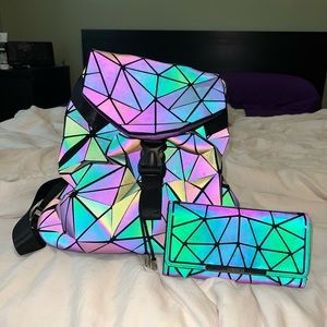 Luminesk backpack & wallet